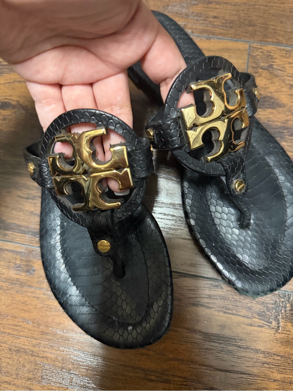 Tory Burch Black Women's Strappy Sandals